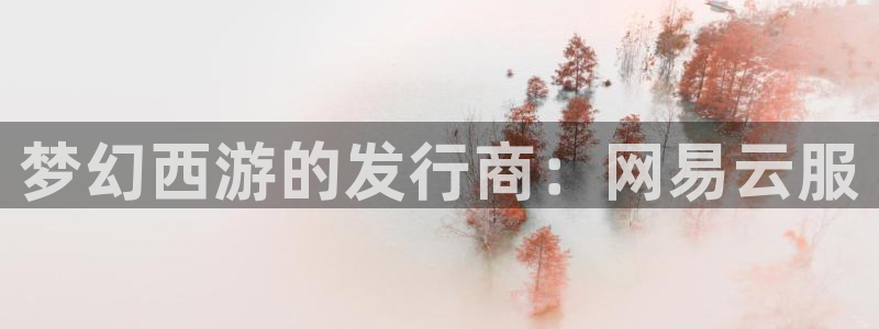 pp电子子签约作家：梦幻西游的发行商：网易云服